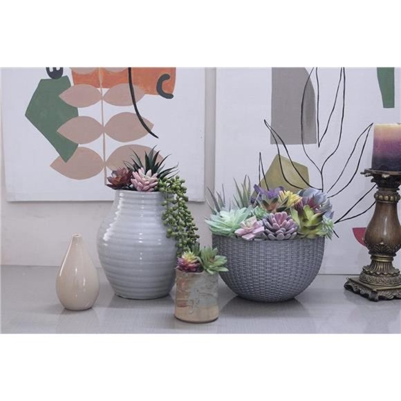 Fake Succulents Unpotted - 20 Pack - Realistic Succulent Plants Artificial Faux - Picture 4 of 6